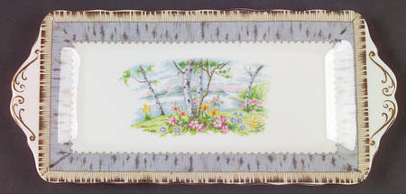 Silver Birch Small Sandwich Tray