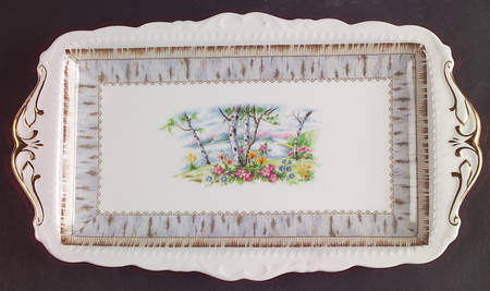 Silver Birch Large Sandwich Tray