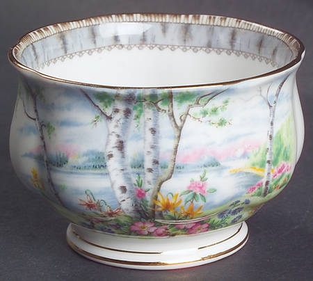 Silver Birch Mini Open Sugar Bowl