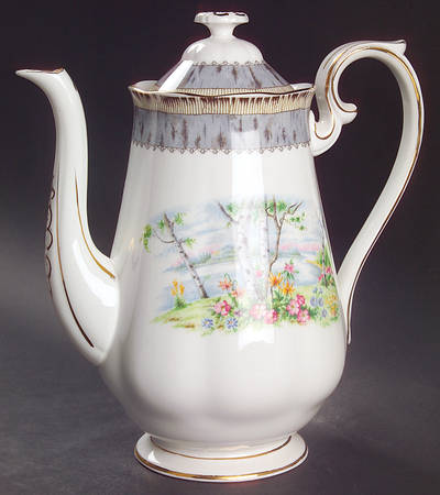 Silver Birch Small Coffee Pot & Lid