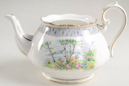 Silver Birch Teapot No Lid