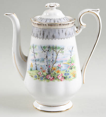 Silver Birch Mini Coffee Pot & Lid