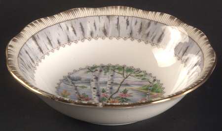 Silver Birch Fruit/Dessert (Sauce) Bowl