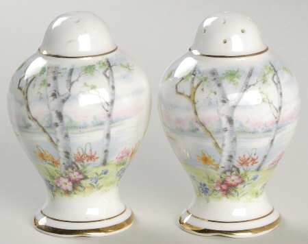 Silver Birch Salt & Pepper Set