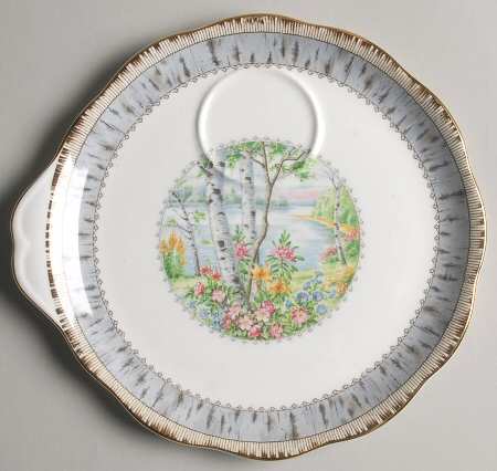 Silver Birch Snack Plate