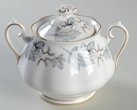Silver Maple Sugar Bowl & Lid