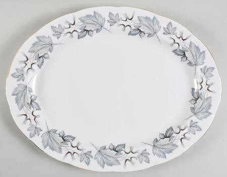 Silver Maple 16" Oval Serving Platter