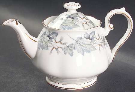 Silver Maple Mini Teapot & Lid