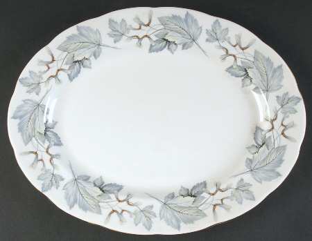 Silver Maple 13" Oval Serving Platter