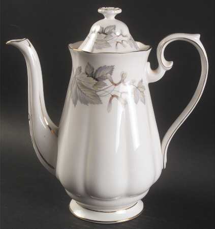 Silver Maple Coffee Pot & Lid