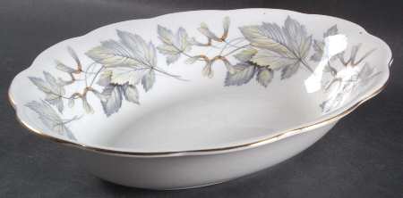Silver Maple 9" Oval Vegetable Bowl