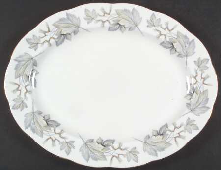 Silver Maple 15" Oval Serving Platter