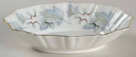 Silver Maple 5" Oval Sweet Meat Dish