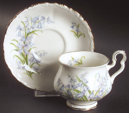 Sonnet Series Footed Cup & Saucer Set