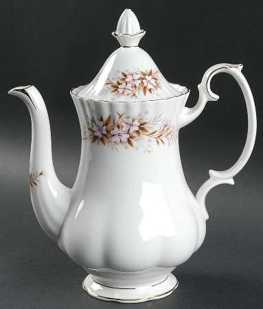 Spring Song Coffee Pot & Lid