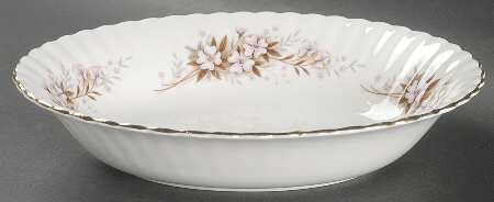 Spring Song 9" Oval Vegetable Bowl