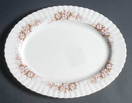 Spring Song 13" Oval Serving Platter