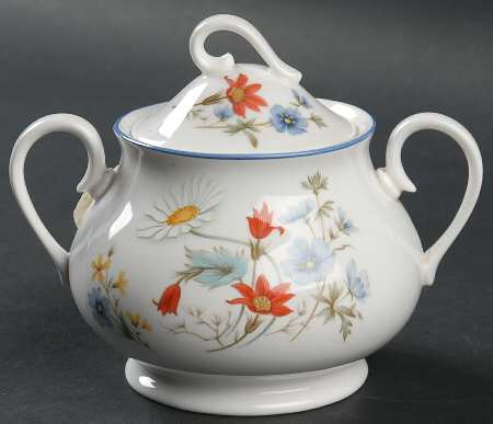 Summer Breeze Sugar Bowl & Lid