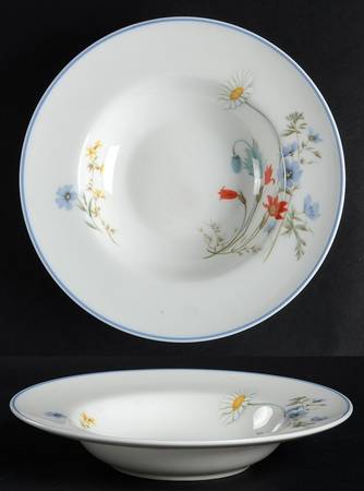 Summer Breeze Rim Soup Bowl