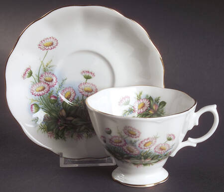 Sunnyside Series (Hampton Shape) Footed Cup & Saucer Set