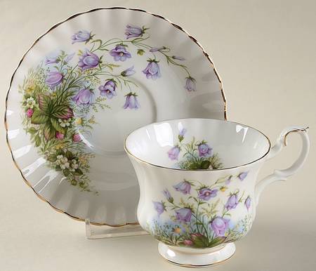 Sunnyside Series (Hampton Shape) Footed Cup & Saucer Set