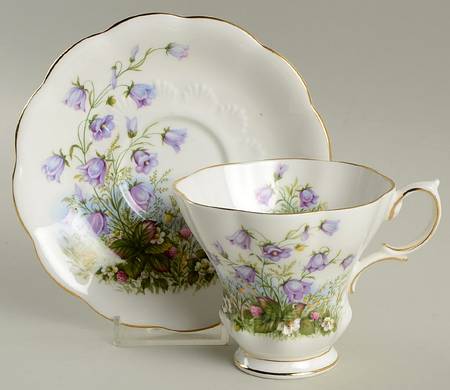 Sunnyside Series (Hampton Shape) Footed Cup & Saucer Set