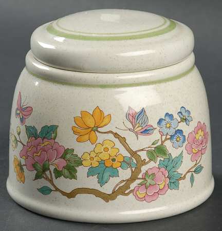 Summer Solitude Sugar Bowl & Lid