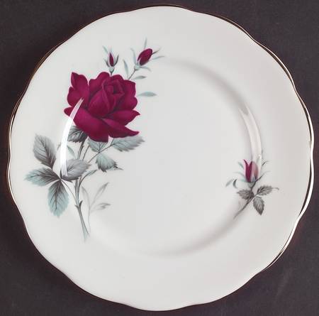 Sweet Romance Bread & Butter Plate
