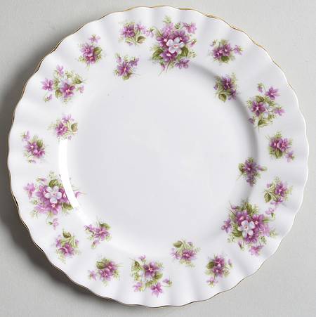 Sweet Violets Bread & Butter Plate