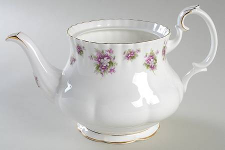 Sweet Violets Teapot No Lid