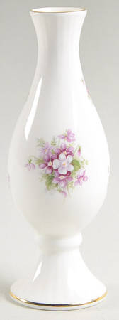 Sweet Violets 6" Bud Vase