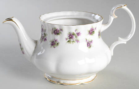 Sweet Violets Mini Teapot No Lid