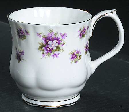 Sweet Violets Mug by Royal Albert