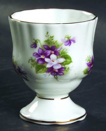 Sweet Violets Single Egg Cup