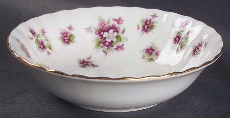 Sweet Violets Fruit/Dessert (Sauce) Bowl