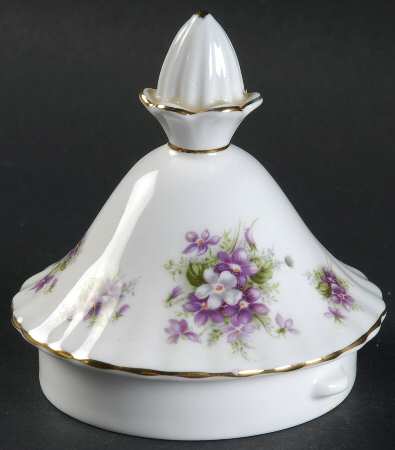 Sweet Violets Lid for Small Coffee Pot