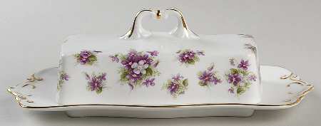 Sweet Violets 1/4 Lb Covered Butter
