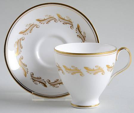 Symphony Footed Demitasse Cup & Saucer Set