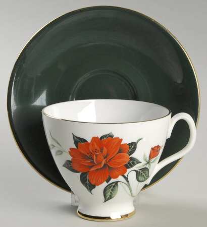 Tahiti Footed Cup & Saucer Set