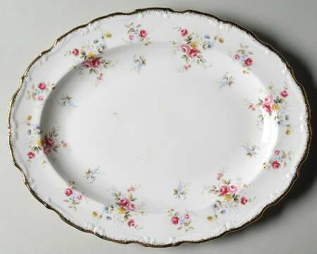 Tenderness 13" Oval Serving Platter