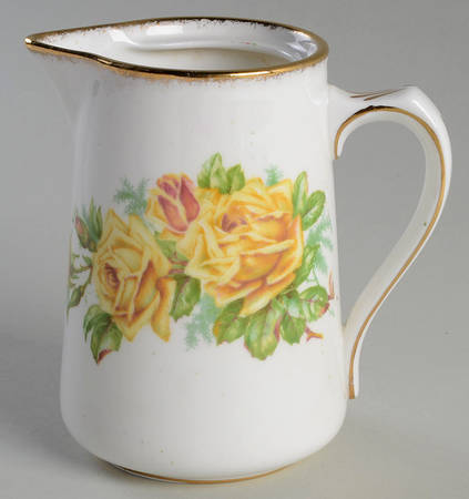 Tea Rose Yellow Hot Water Jug No Lid