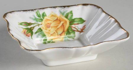 Tea Rose Yellow 4" Square Sweet Meat
