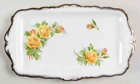 Tea Rose Yellow 11" Rectangular Tray