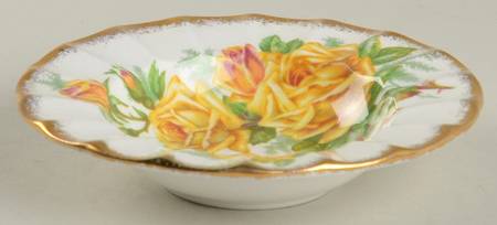 Tea Rose Yellow 4" Ashtray
