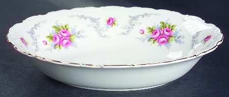 Tranquillity 9" Oval Vegetable Bowl
