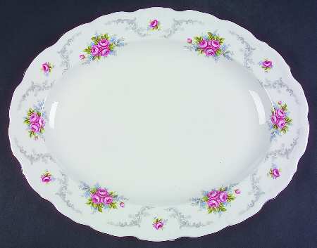 Tranquillity 13" Oval Serving Platter