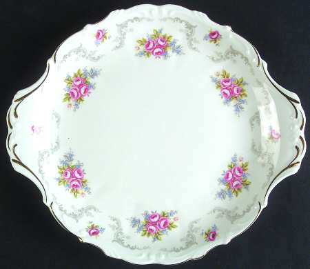 Tranquillity Handled Cake Plate