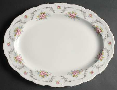 Tranquillity 16" Oval Serving Platter