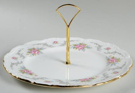 Tranquillity Round Serving Plate with Handle (DP)