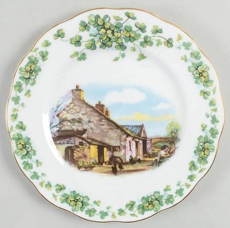 Traditional British Songs Bread & Butter Plate